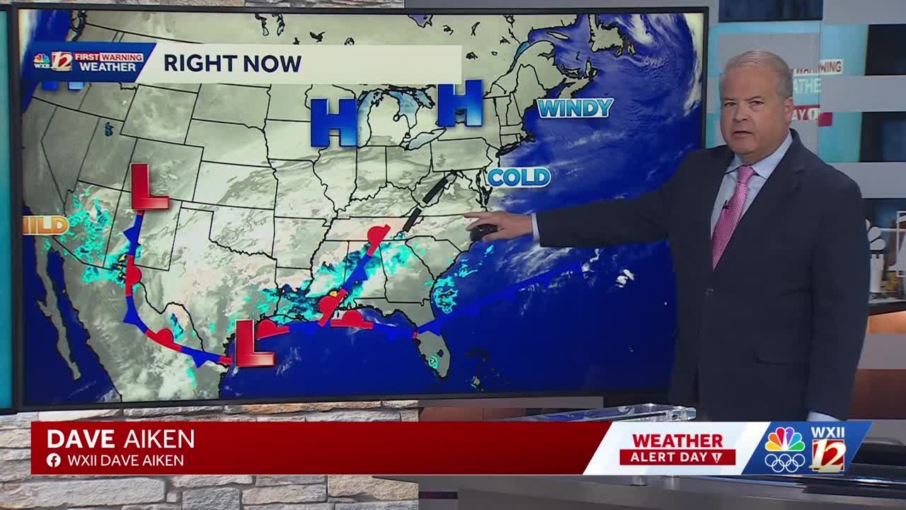 WXII's Chief Meteorologist Lanie Pope and Meteorologist Dave Aiken give forecast update as snow a...