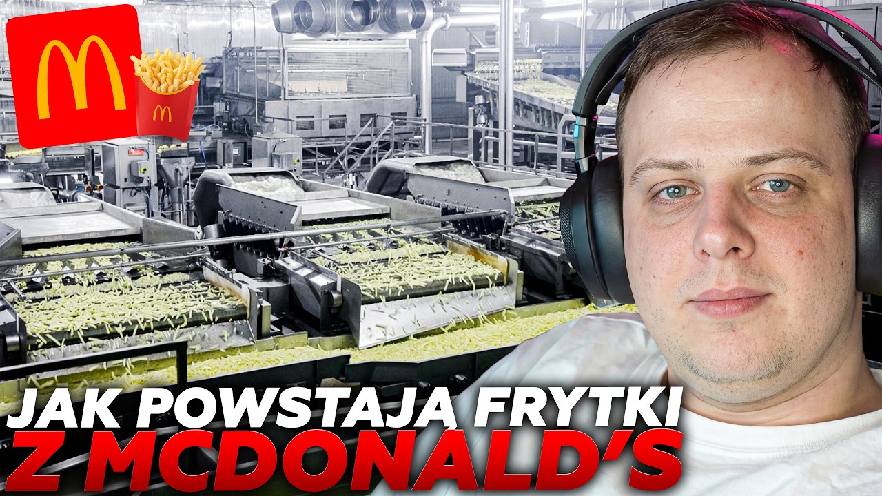 NITRO OGLĄDA JAK POWSTAJĄ FRYTKI z MC DONALD'S