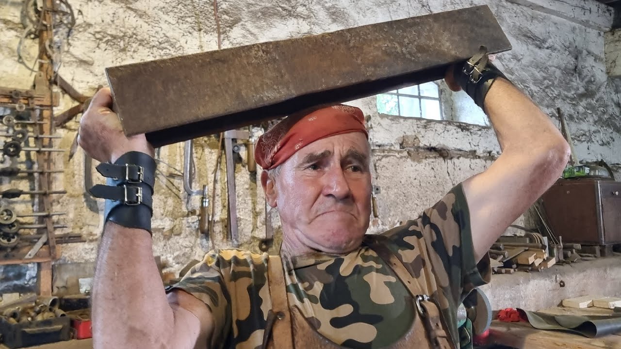 Я разрезал рельс только одной пилой. Новый рекорд времени?