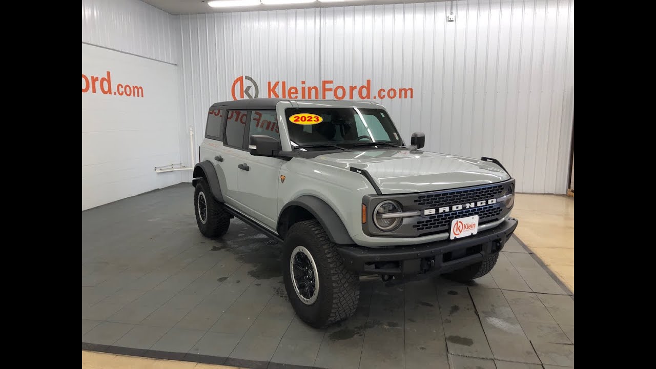 2023 Ford Bronco Badlands WI Winneconne, Oshkosh, Appleton, Fond du Loc, Neenah