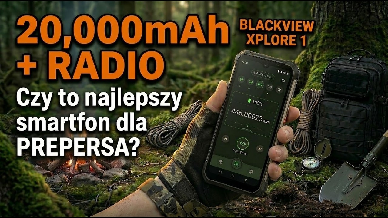 Recenzja Blackview Xplore 1 &ndash; Czy to najlepszy smartfon dla prepersa i w teren?