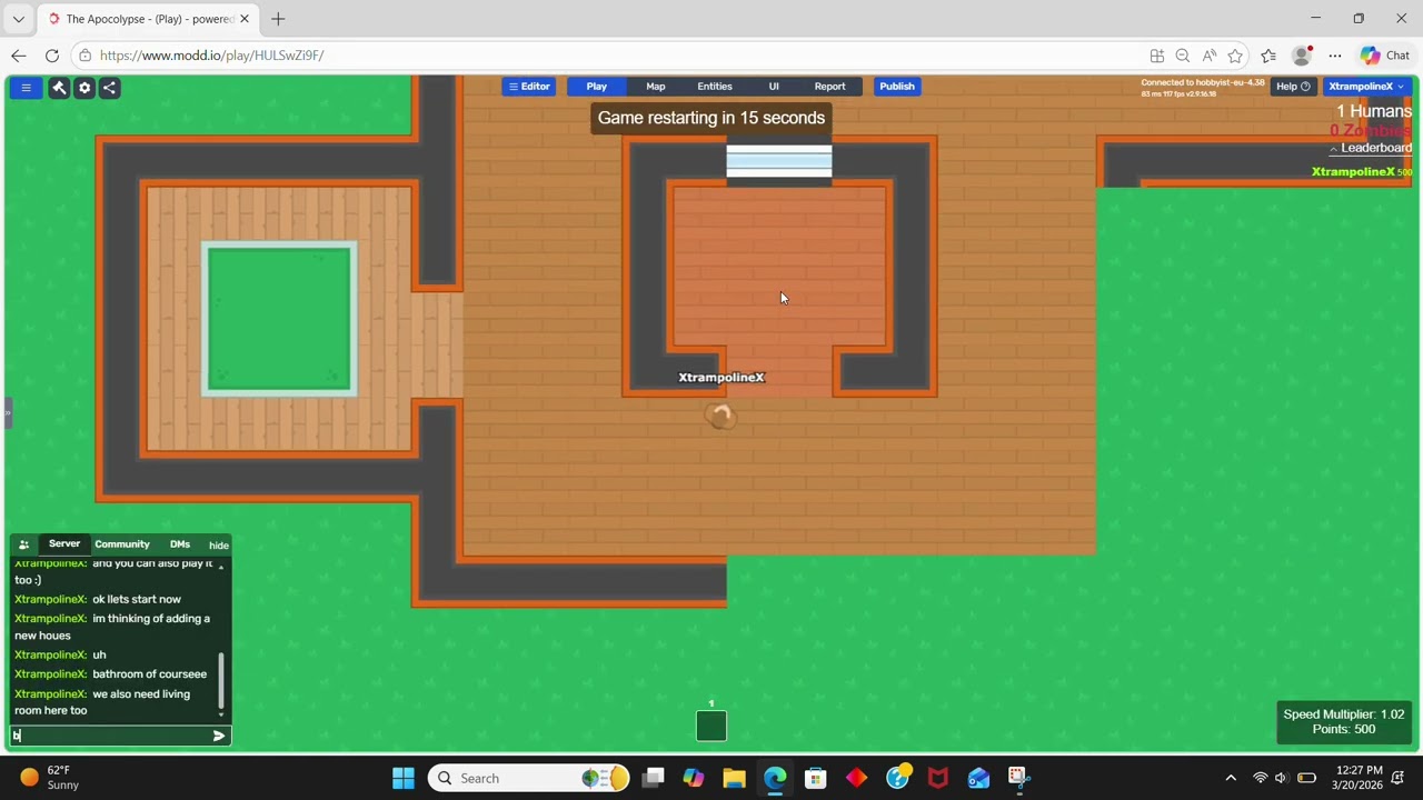 Making a Braains.io Fangame in 10 minutes???