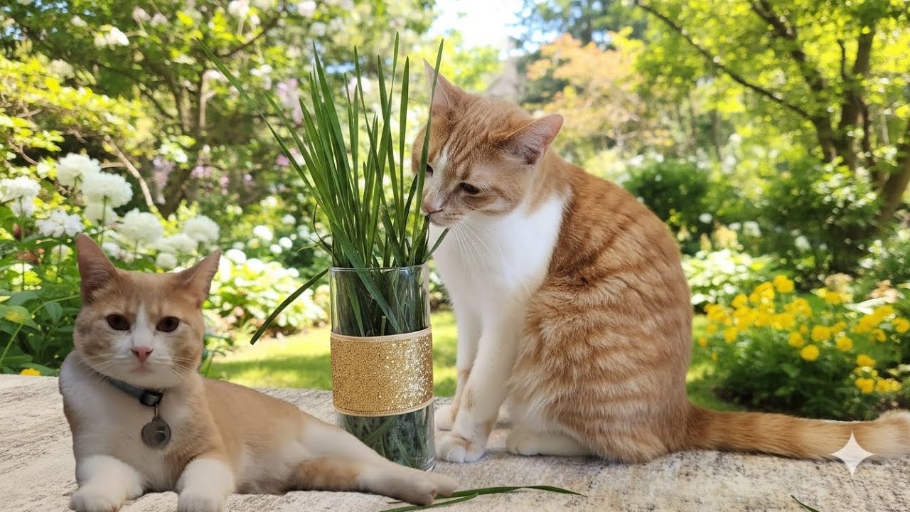 Grass Delivery for Very Spoiled Cats