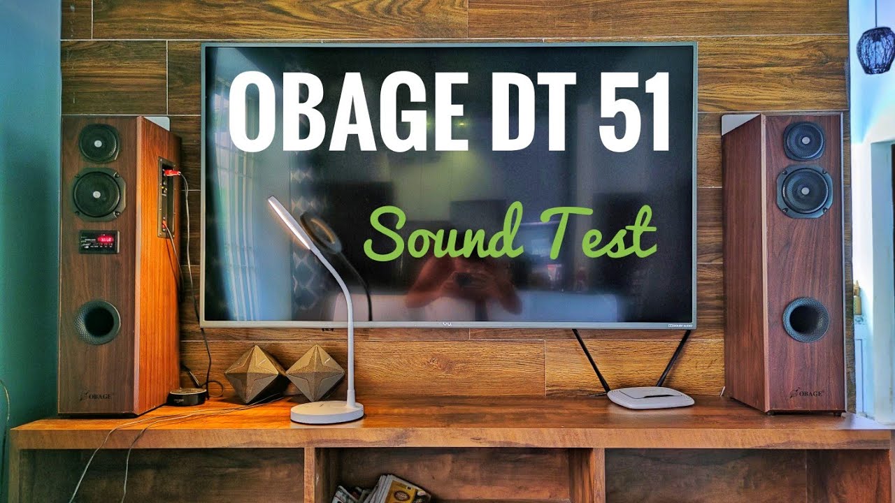 Obage DT 51 Sound Test 🔉🔊🎶🎵🎼 😍😍 | Sount Quality test | Best Speaker under Rs.8000