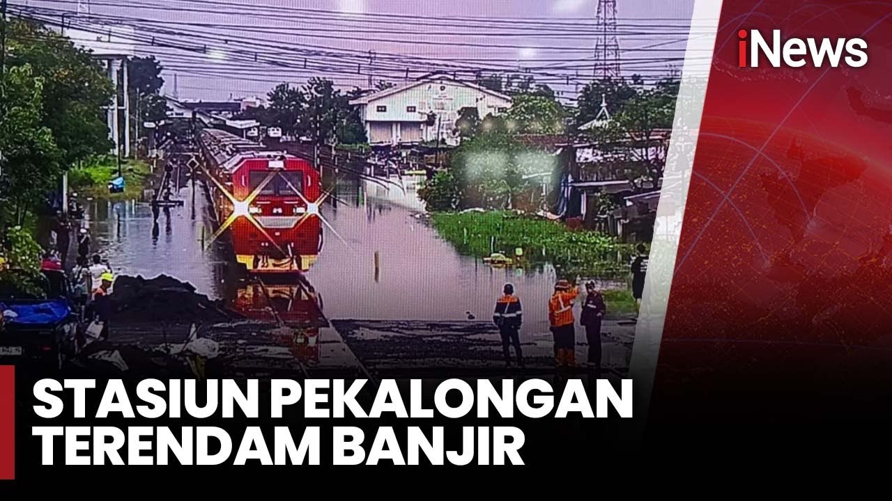 Rel Kereta Kebanjiran, 4 Perjalanan Dibatalkan | iNews Sore 17/1