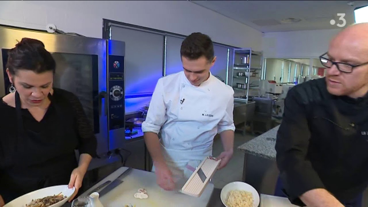 Recette: Risotto de céleri aux champignons par Gérald Seuron de 