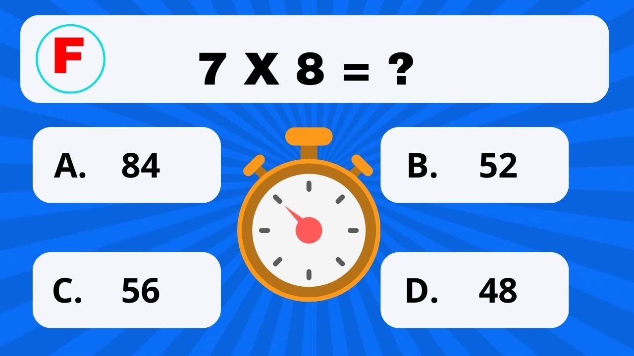 QUIZ  MATEM&Aacute;TICA |VOC&Ecirc; &Eacute; BOM MESMO  DE MATEM&Aacute;TICA? | HORA DO QUIZ |➕🔵➖🔵➗🔵✖🔵➗🔵🤔