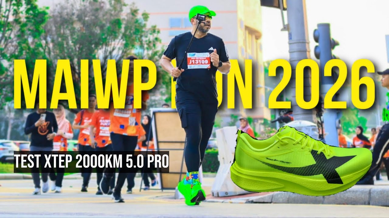MAIWP RUN 2026 | Test Run Xtep 2000km 5.0 Pro