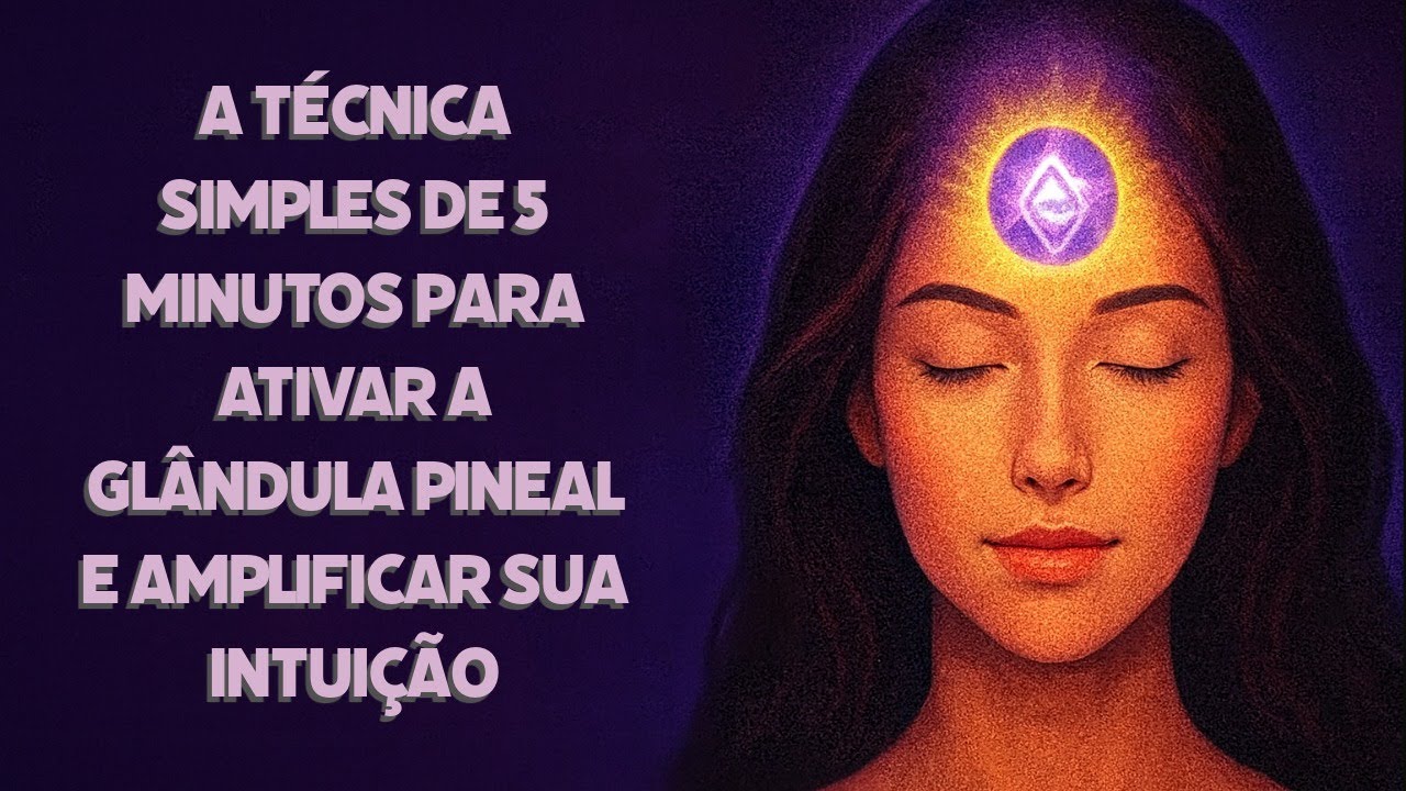 A T&eacute;cnica Simples de 5 Minutos para Ativar a Gl&acirc;ndula Pineal e Amplificar Sua Intui&ccedil;&atilde;o