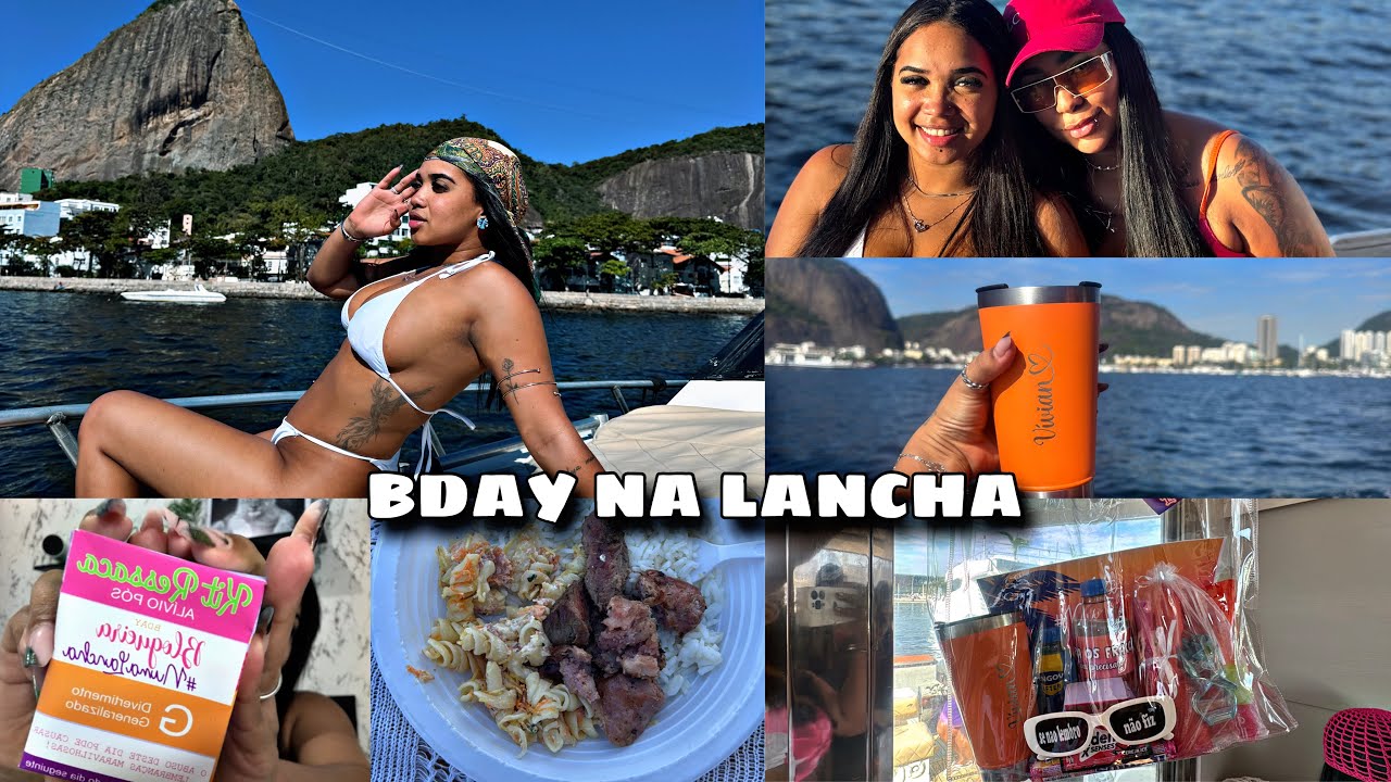 SE ARRUME COMIGO PARA COMEMORAR UM ANIVERSÁRIO NA LANCHA✨👙 mini vlog