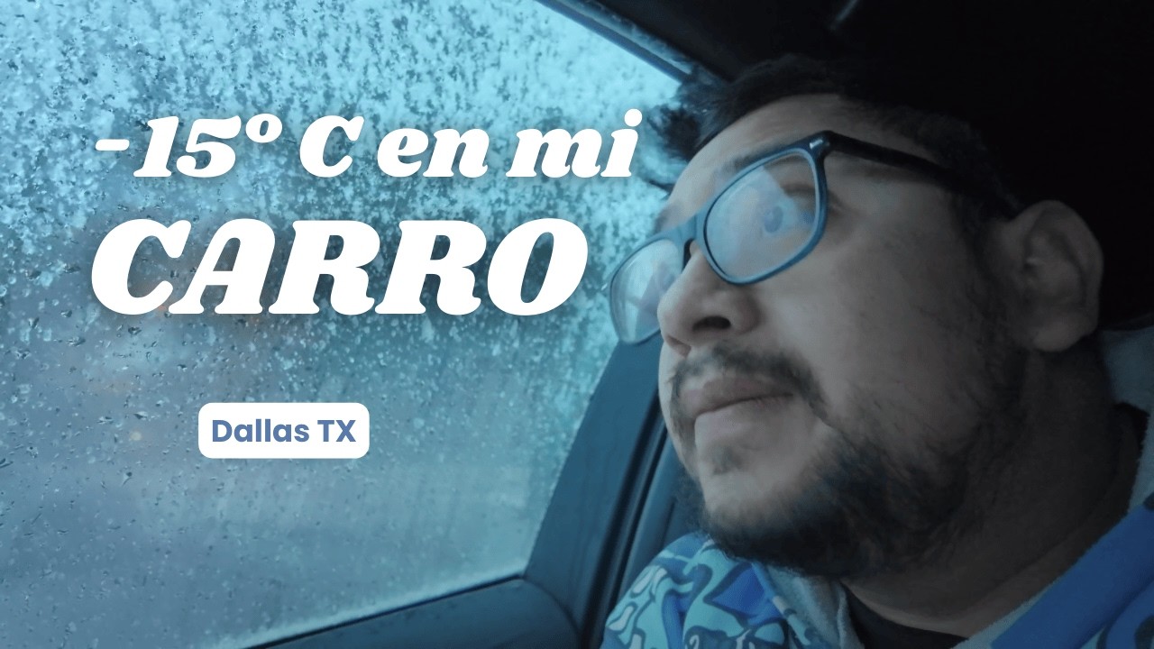 Van Life en tormenta invernal en Texas | Dormir en el carro