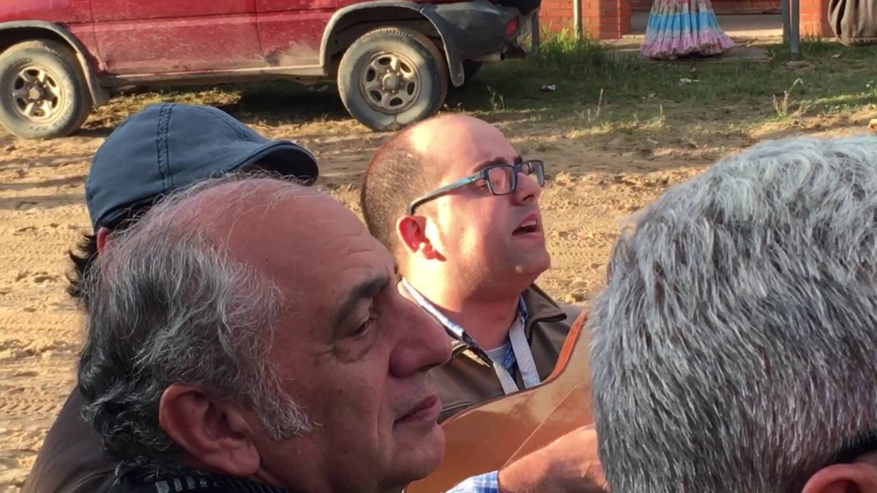 Esencia y Antonio Mata  Rocio 2016 en la Estrella