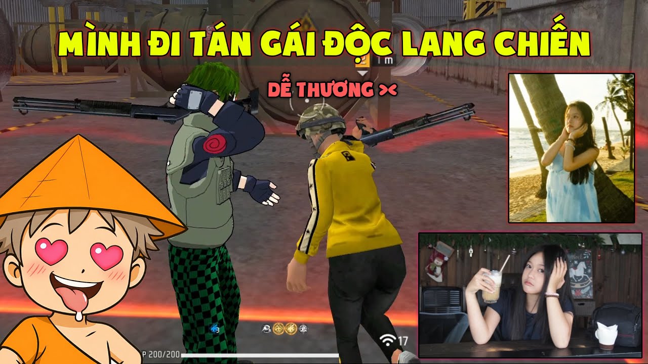 Mình TÁN Bạn Nữ Có Tính Cách Siêu Dễ Thương Trong Độc Lang Chiến Thế Giới Và Cái Kết