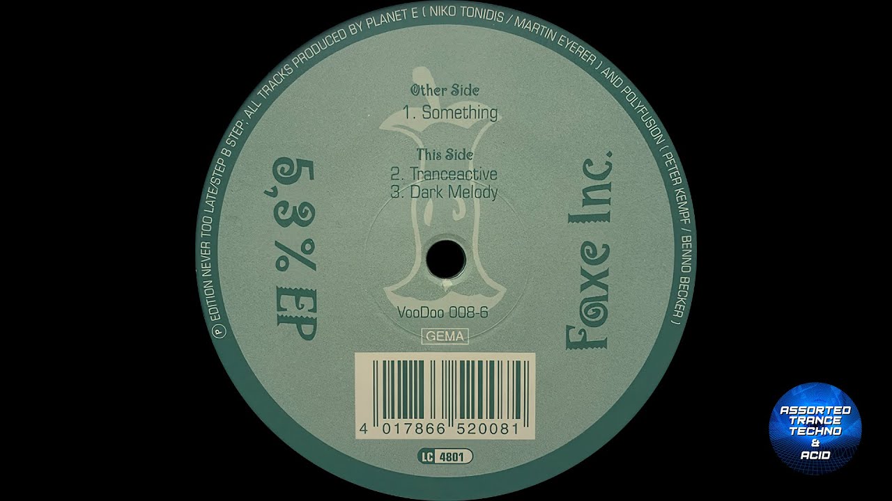 [Hard Trance] Faxe Inc. - Something [VooDoo Records] (1995)