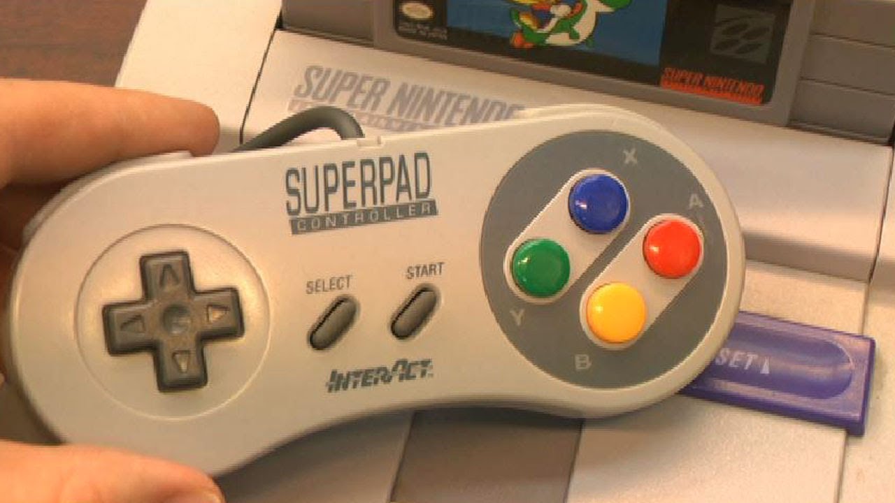 Classic Game Room - INTERACT SUPERPAD Super Nintendo controller review