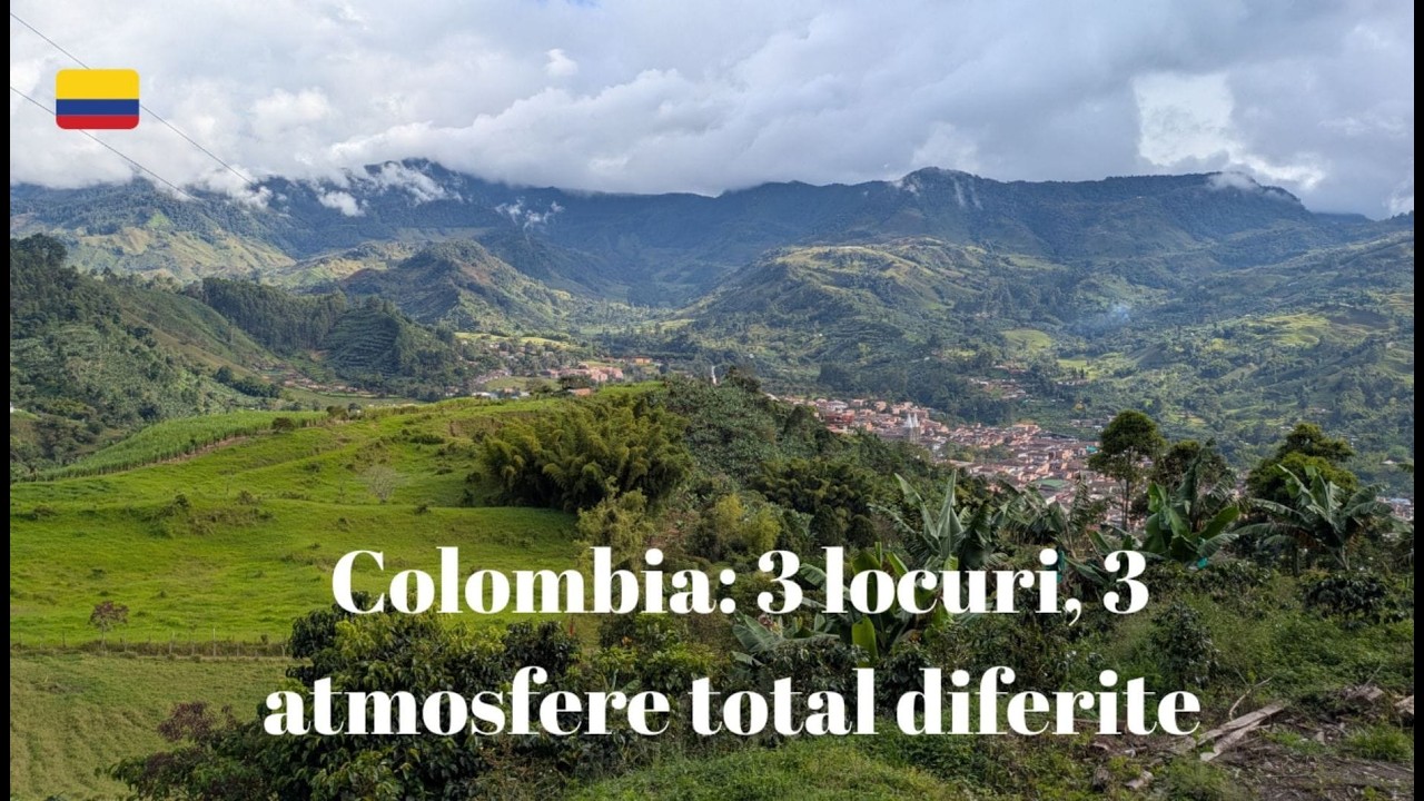 🇨🇴 De la graffiti la peisaje: Comuna13 + cel mai frumos sat din Columbia(Jardín) + Guatapé