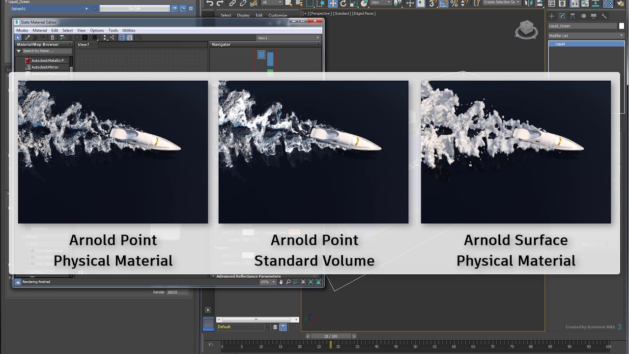 3ds Max Fluids Part 3 - Container Emitters and Foam Rendering Basics