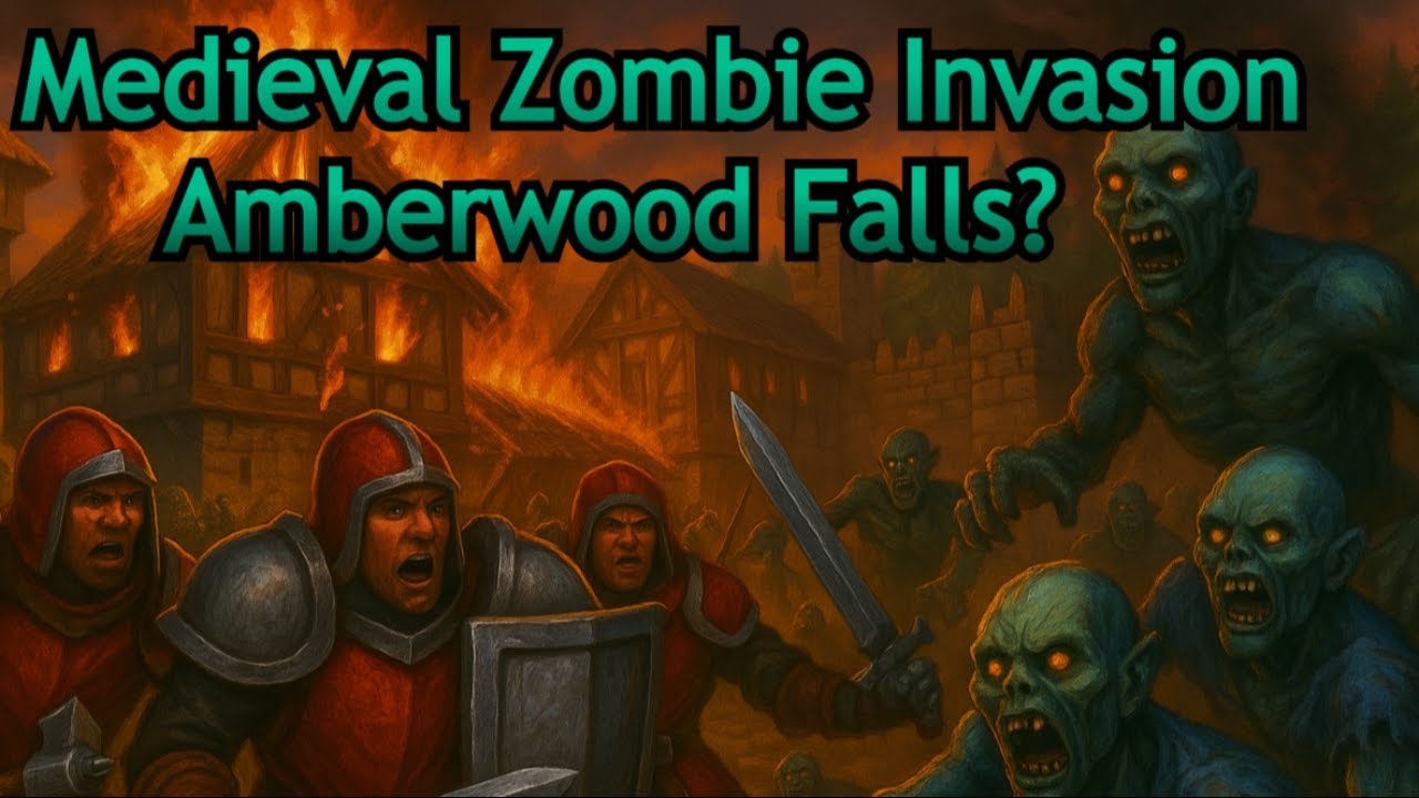 I Became the Undead! | Medieval Zombie Invasion: Amberwood - Warcraft 3 Custom Map