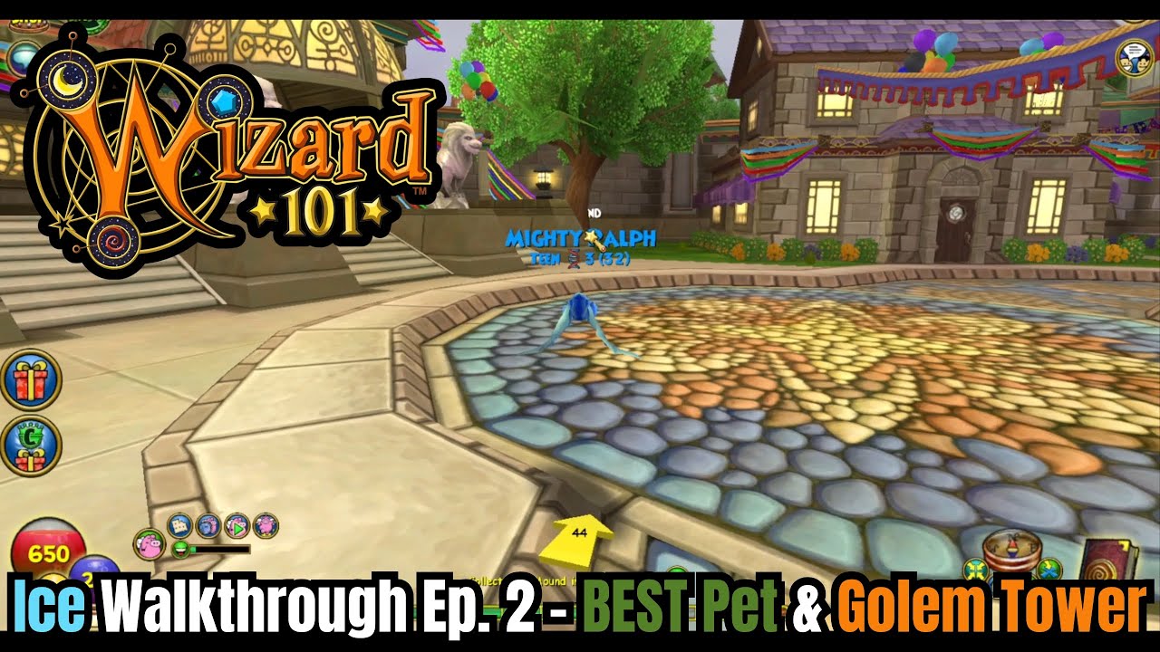 BEST Pet & Golem Tower - Wizard101 Ice Walkthrough Ep. 2