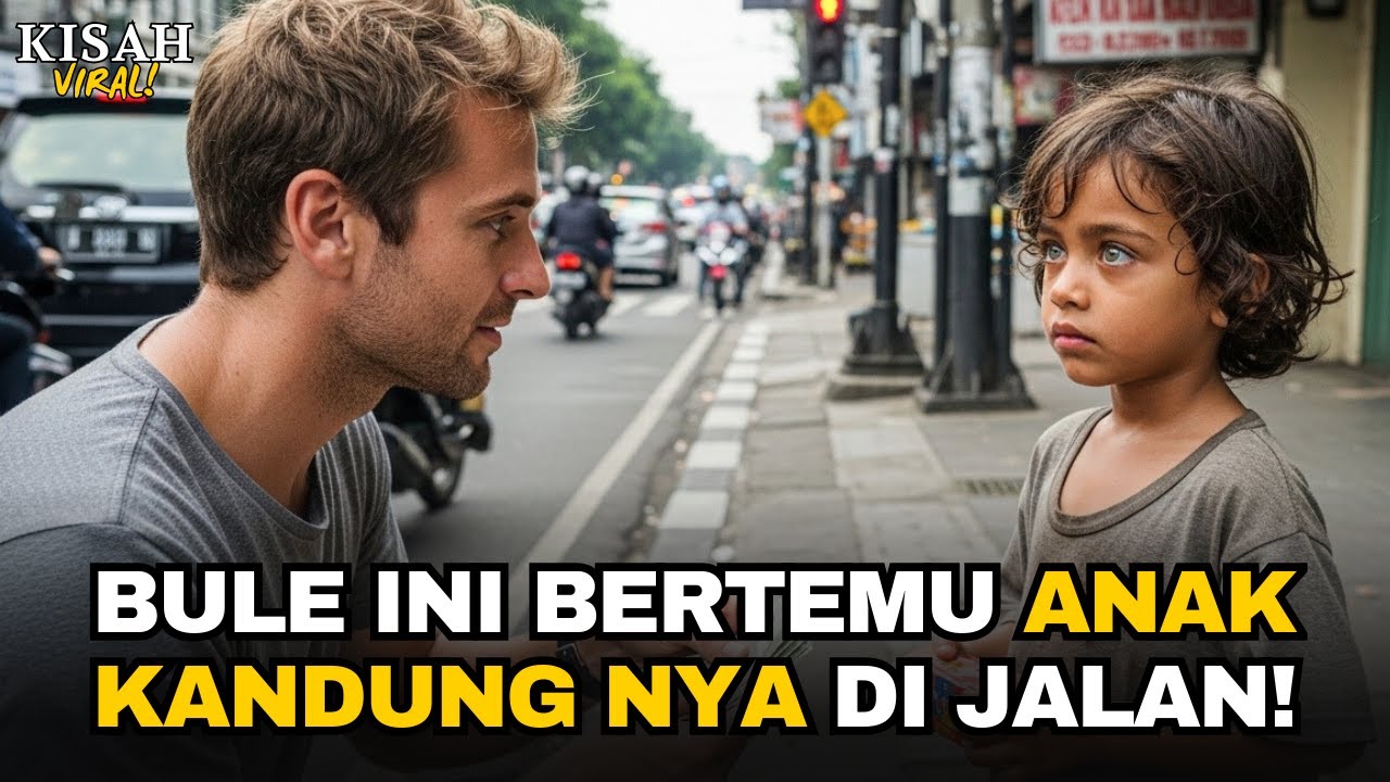 AWALNYA HANYA LIBURAN… BULE INI SYOK SAAT KETEMU ANAKNYA SENDIRI!!