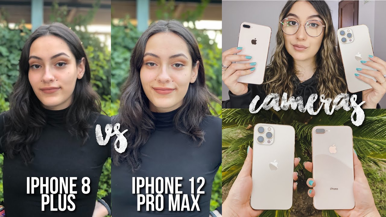 iPhone 12 Pro Max VS iPhone 8 Plus | Prueba y comparación de cámaras con fotos y videos 📸☀️🤔🌙