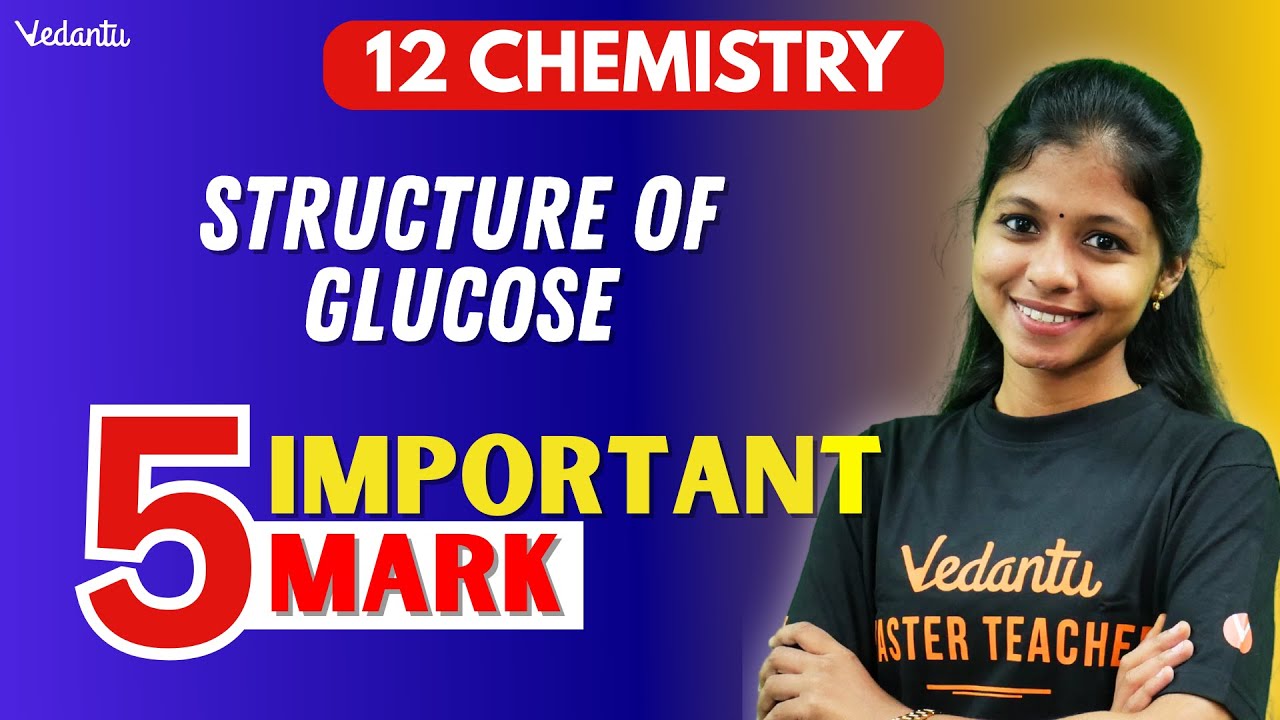 12th Chemistry | Chapter 14 Structure of Glucose 5 Mark | TN state board | Shravanee Ma'am