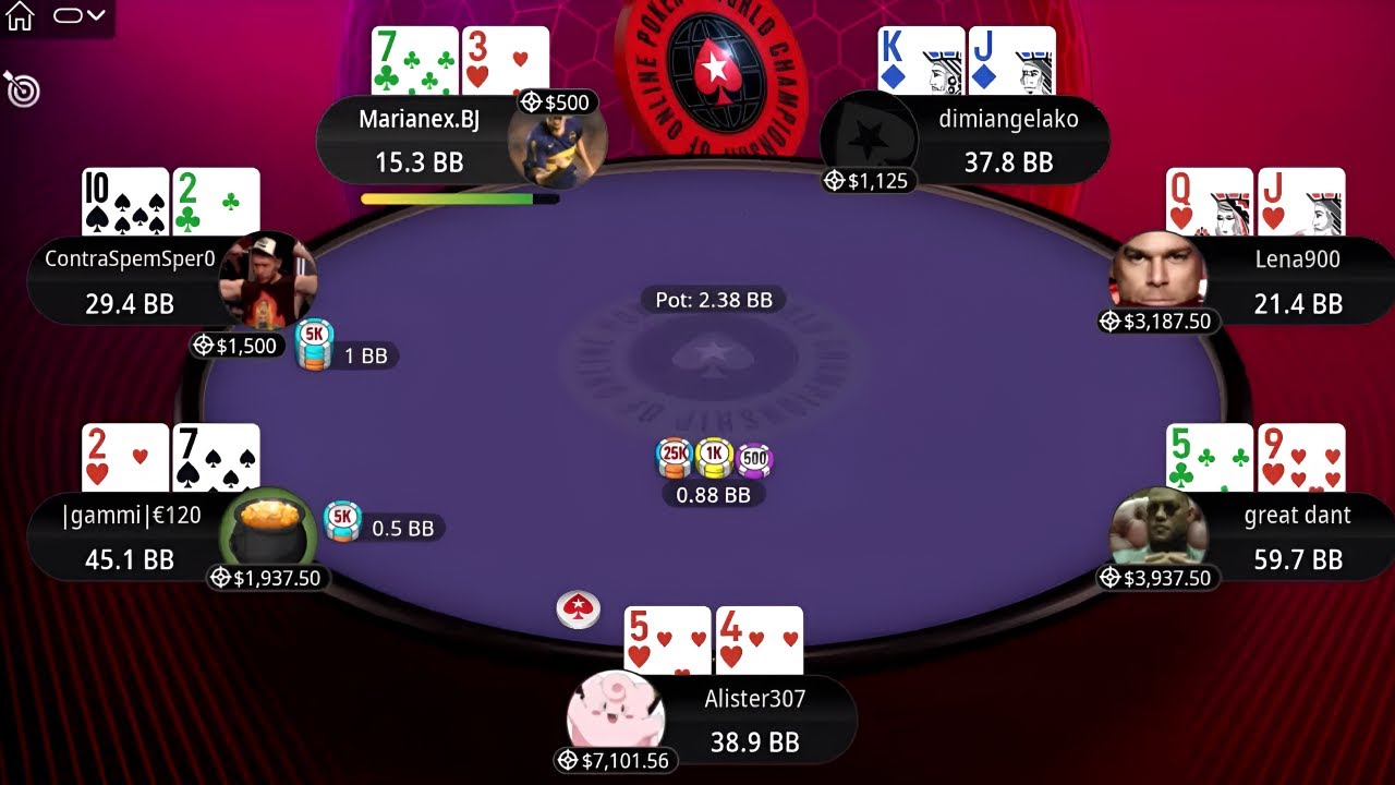WCOOP 43-H $2K PKO Lena900 | great dant | |gammi|€120 - Final Table Replay