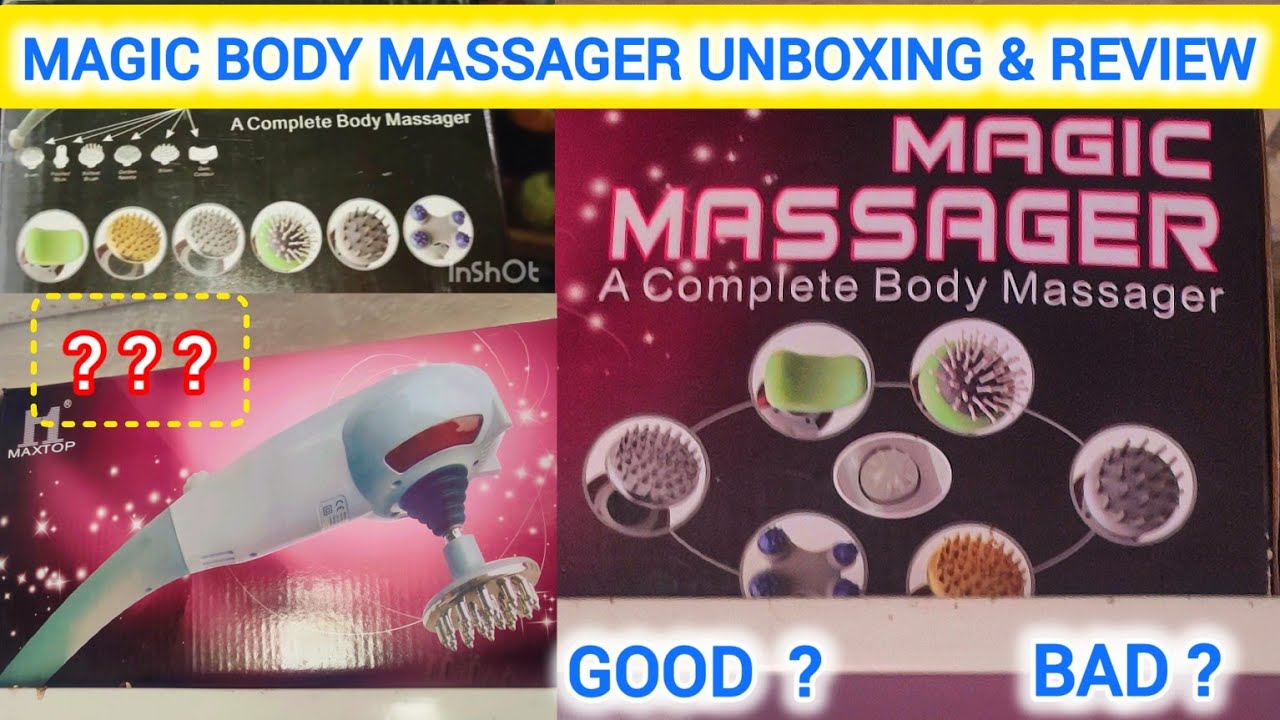Magic Body Massager Unboxing & Review | Does It Really Work ? | Get Ready To Relax | Body Massager