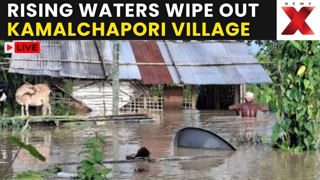 Assam Floods: Kamalchapori Village Devastated, Over 100 Homes Destroyed In Sivasagar | NewsX