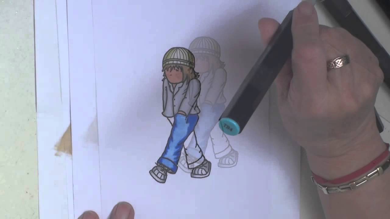 Coloring Jeans with Spectrum Noir