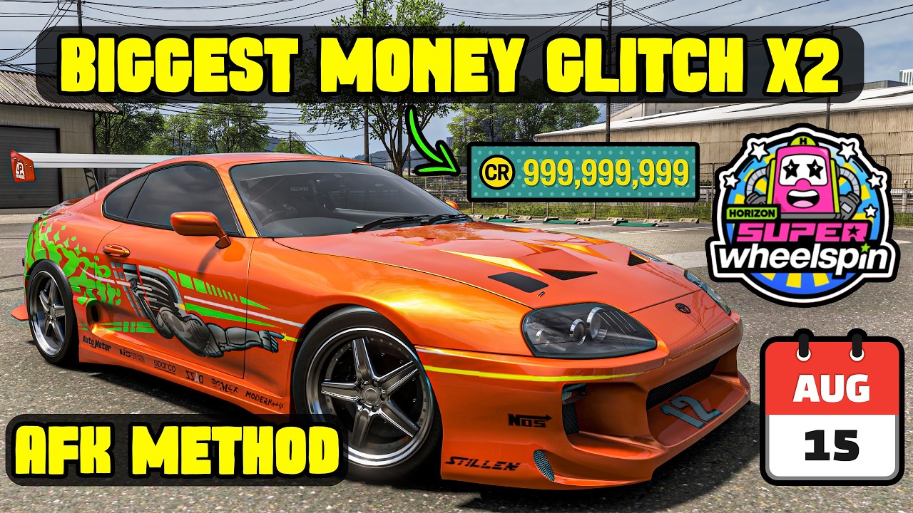 *ЛЕГКИЙ НОВЫЙ* ГЛИТЧ НА ДЕНЬГИ В Forza Horizon 6 ПОСЛЕ ПАТЧА &mdash; БЕСКОНЕЧНЫЕ КРЕДИТЫ И СУПЕР ВРАЩЕНИЯ