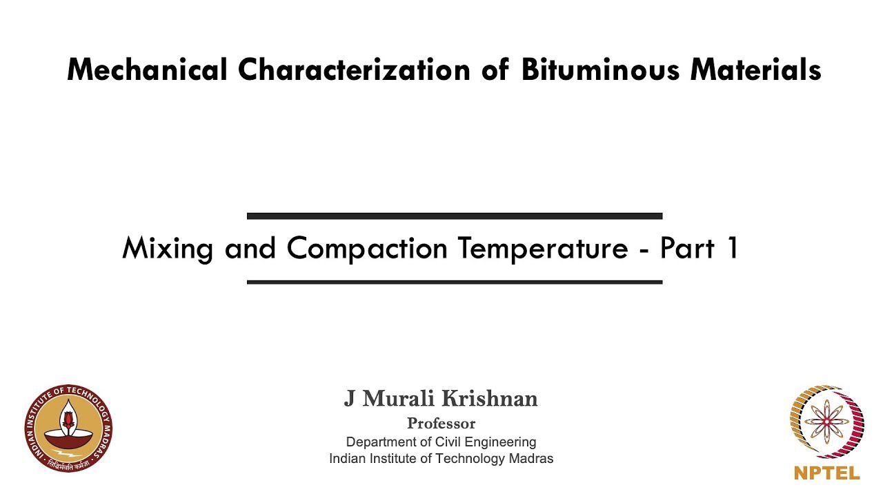 Mixing and Compaction Temperature - Part 1