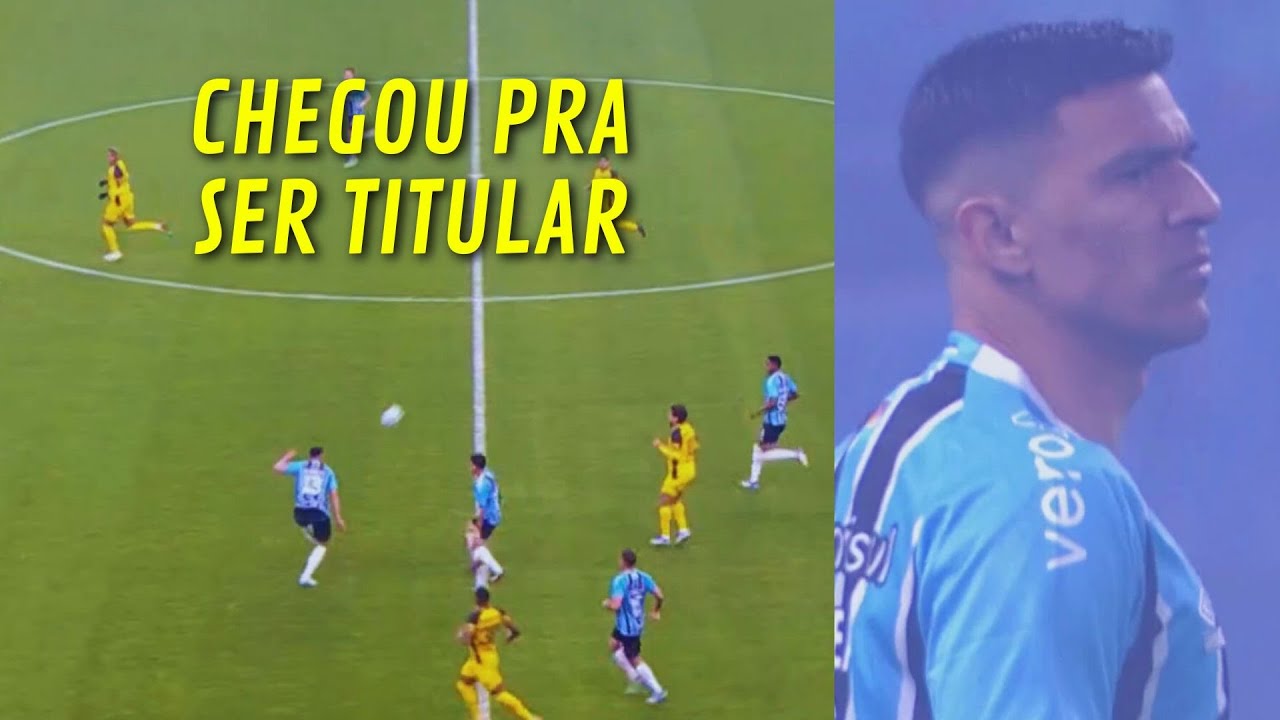 FABI&Aacute;N BALBUENA FEZ SUA ESTREIA PELO GR&Ecirc;MIO