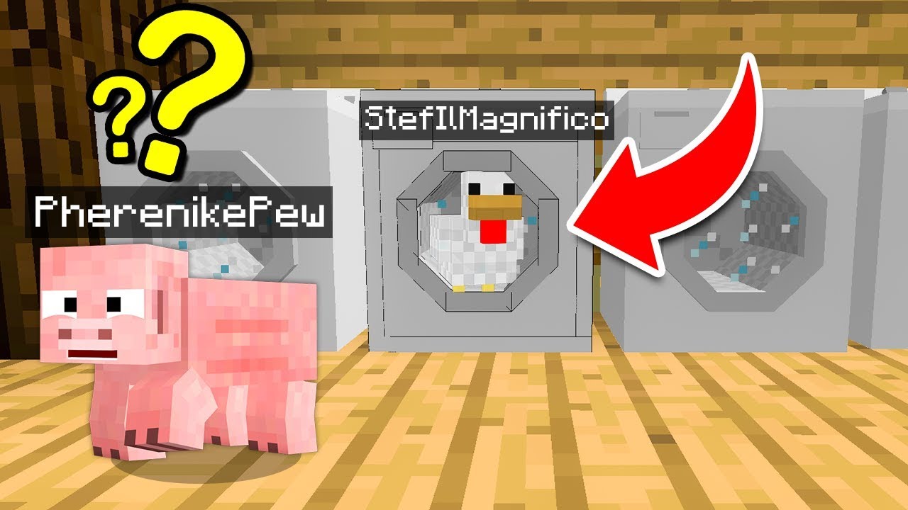 Minecraft ITA - NASCONDINO CON GLI ANIMALI!!