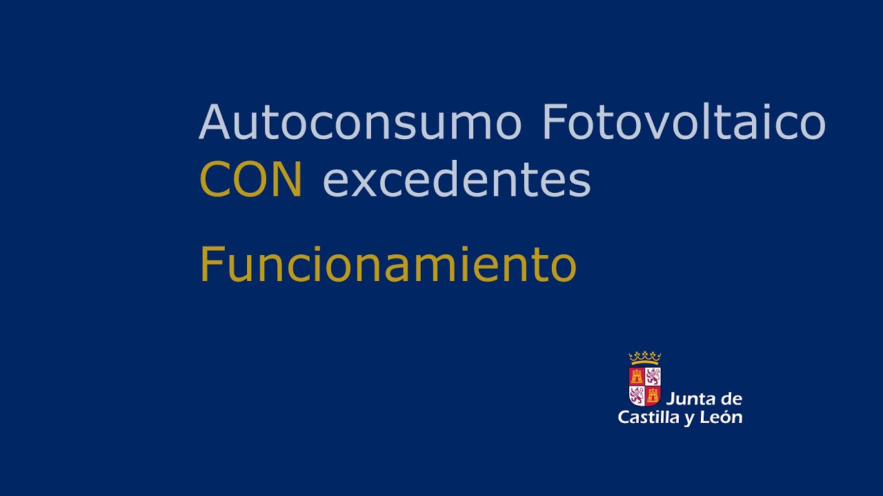Funcionamiento del autoconsumo solar fotovoltaico CON excedentes