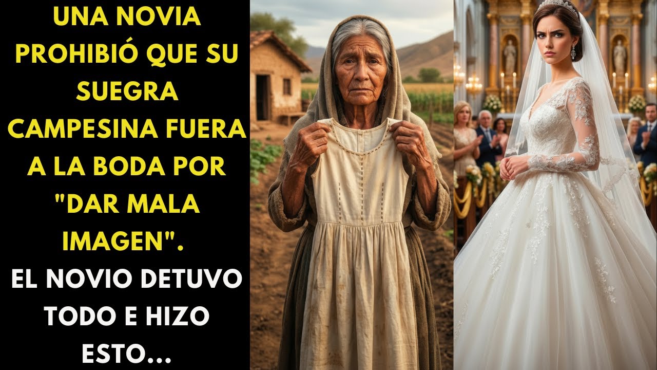 Prohibió a su suegra en la boda y el novio hizo esto...