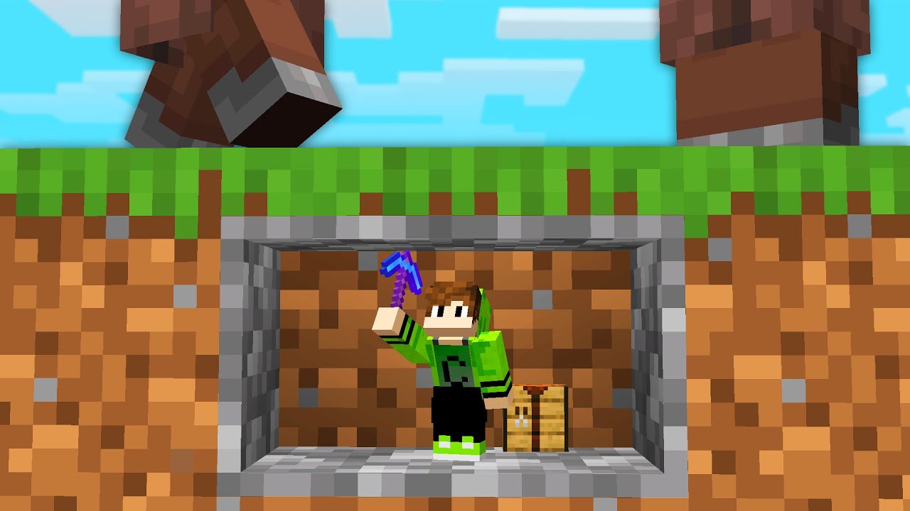 Minecraft, But with Tiny Worlds...