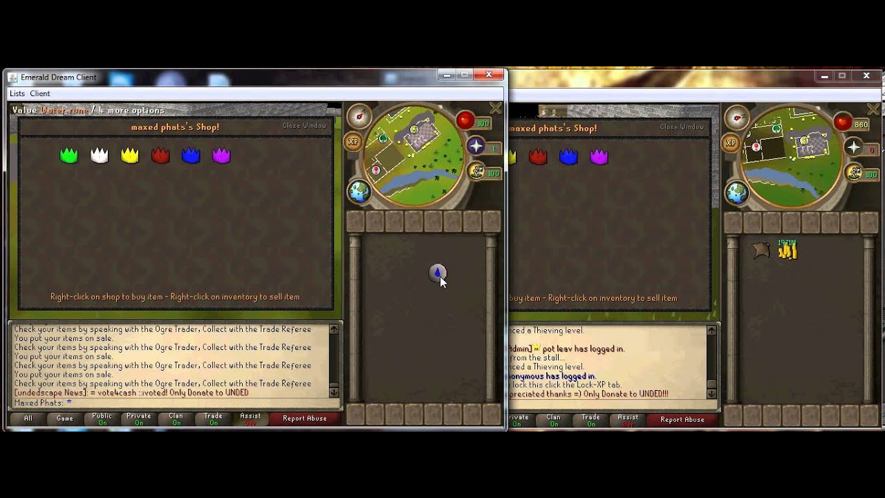How To Dupe On Any Runescape Private Server (Unfixable)