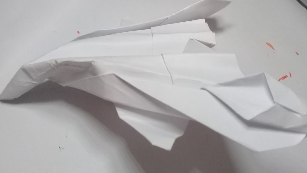 COMO FAZER O AVIÃO ULTRA DASH DE ORIGAMI