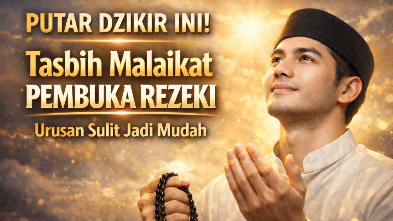 DZIKIR TASBIH MALAIKAT PALING DAHSYAT | Rezeki Datang Tak Terduga