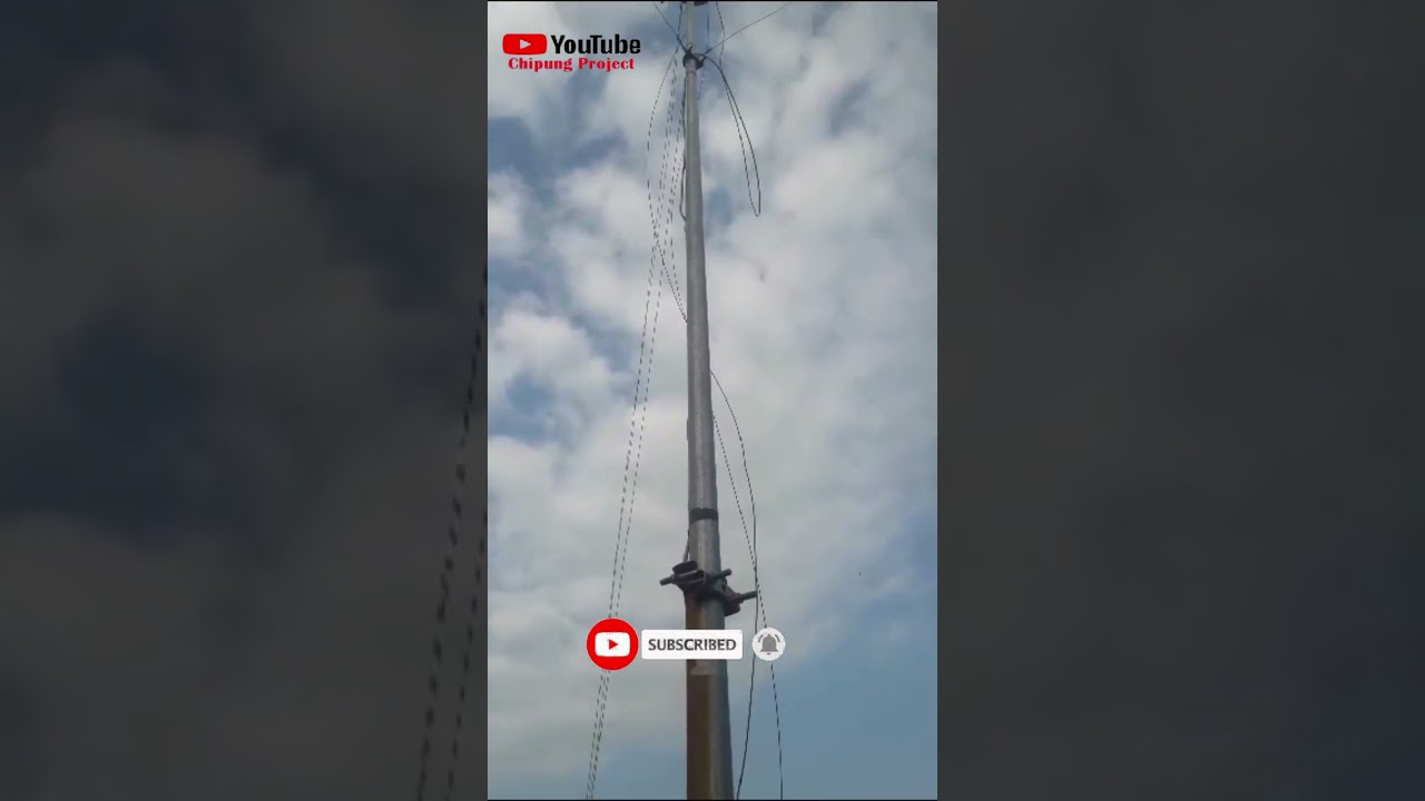 Process Penurunan Tiang Pemancar Wifi Bersama Team Tawataken
