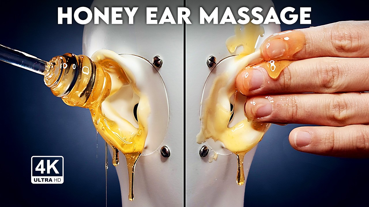 ASMR Honey Ear Massage That Melts Your Brain Before Sleep 🍯 + Other Sleep Triggers [4K]