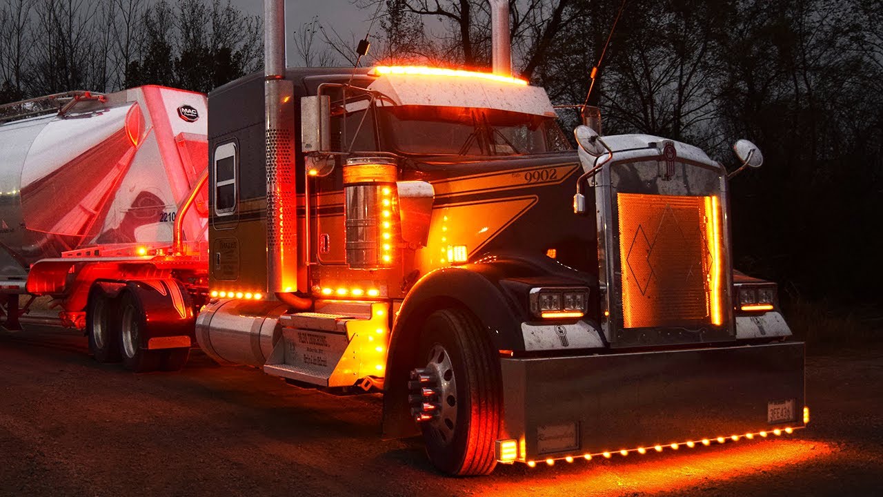 The 2021 'Bandit' Kenworth W900L of bulk-hauling owner-operator John McCormick