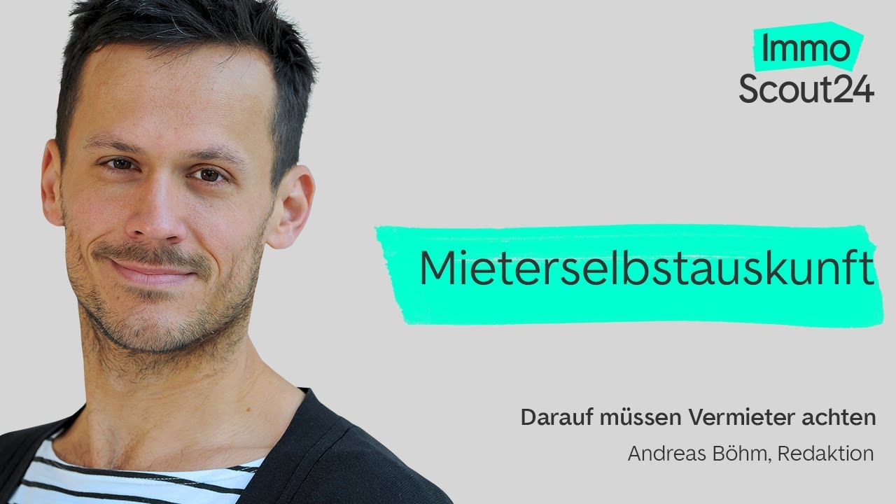 🖊️Mieterselbstauskunft kurz erklärt!