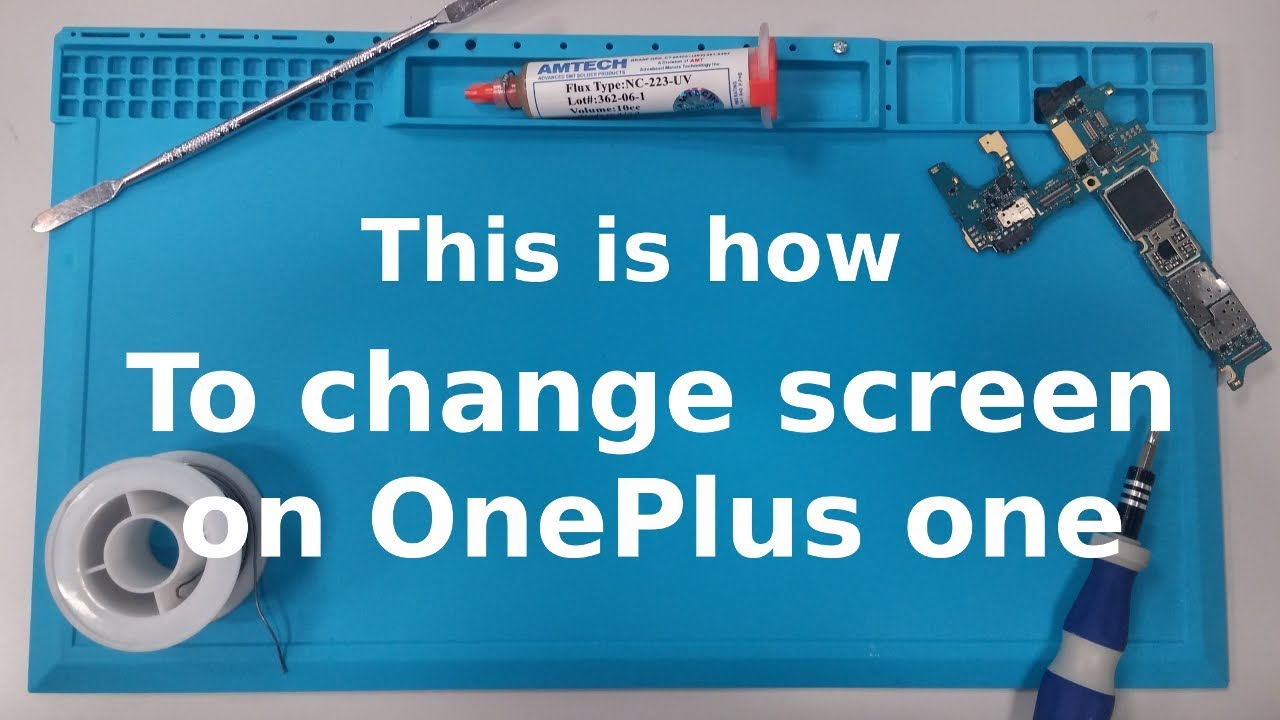Changing screen on OnePlus one