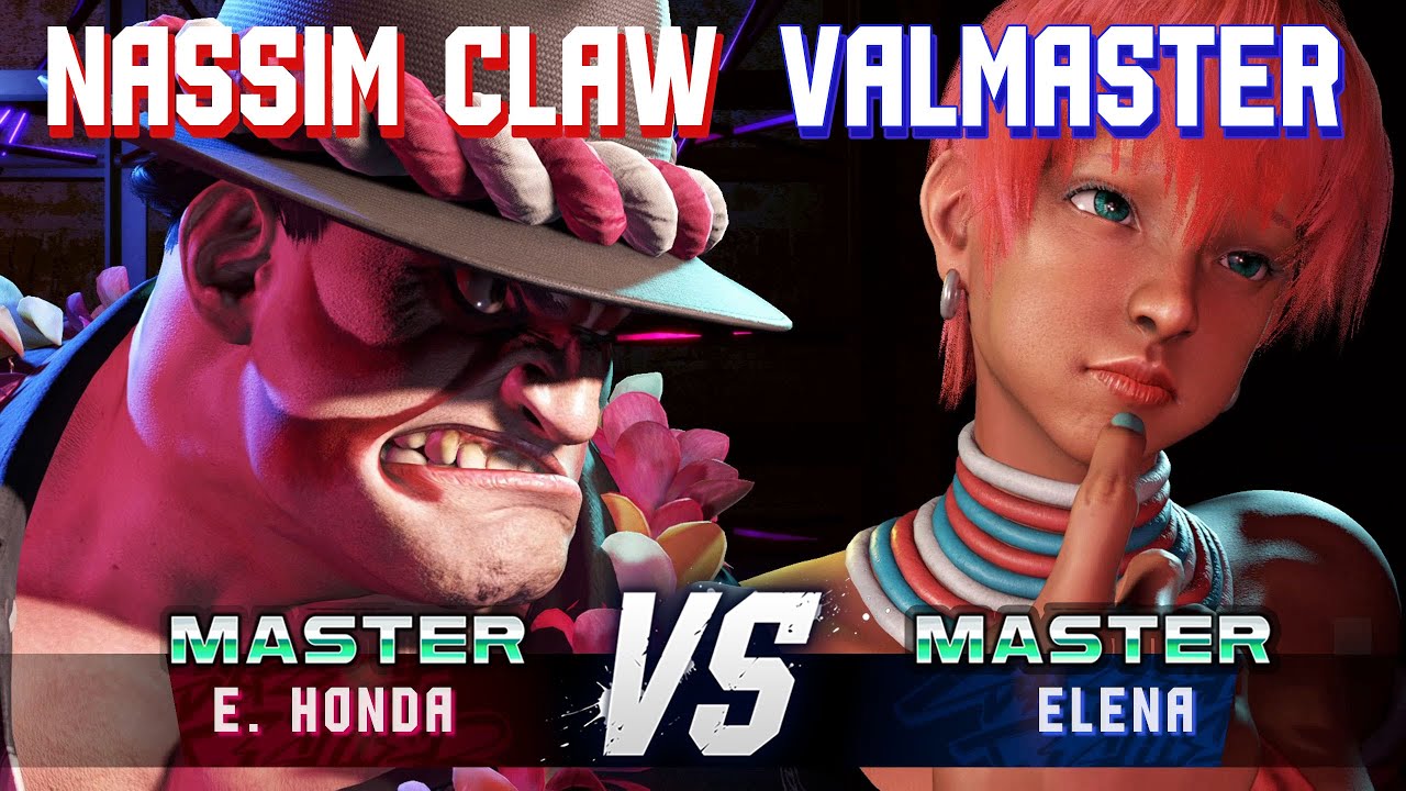 SF6 ▰ NASSIM CLAW (E.Honda) vs VALMASTER (Elena) ▰ High Level Gameplay