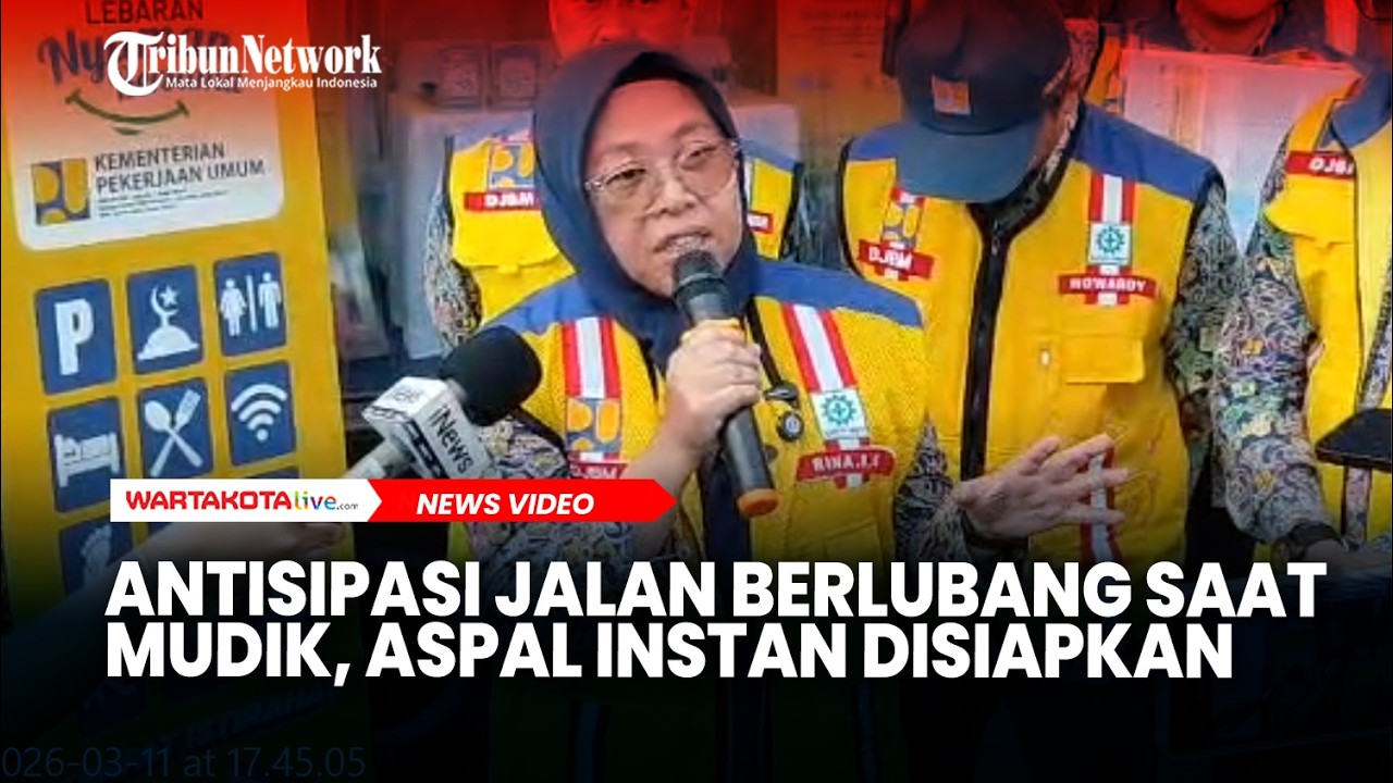 Antisipasi Jalan Berlubang saat Mudik, Aspal Instan Disiapkan di Jalur Pantura