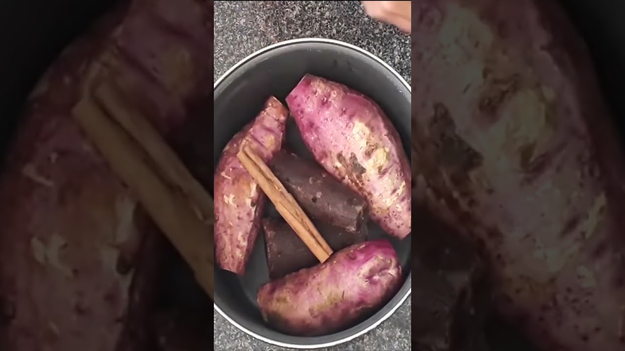 Como hacer camote en dulce #cocina