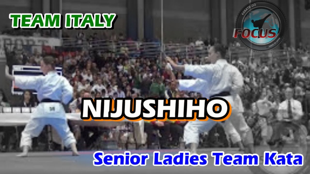 Italy - Nijushiho, Ladies Team Kata Final