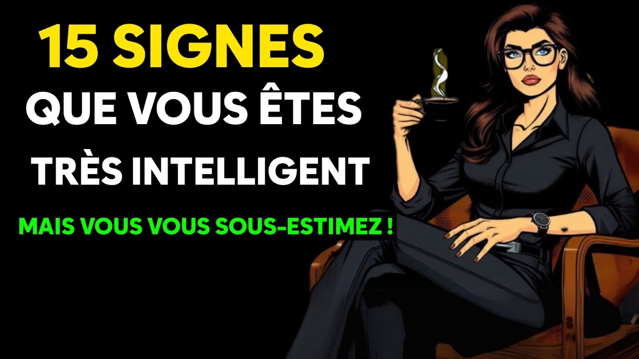 15 Signes que vous êtes très intelligent mais vous vous négligez !